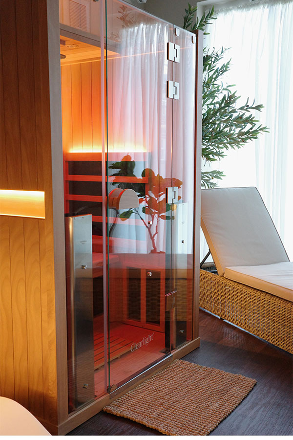 Infrared sauna cabin